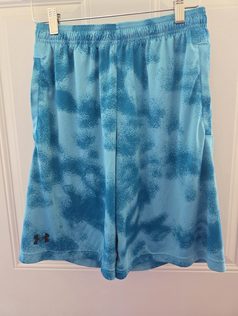 Boy's Under Armour Blue Athletic Shorts - Size Small